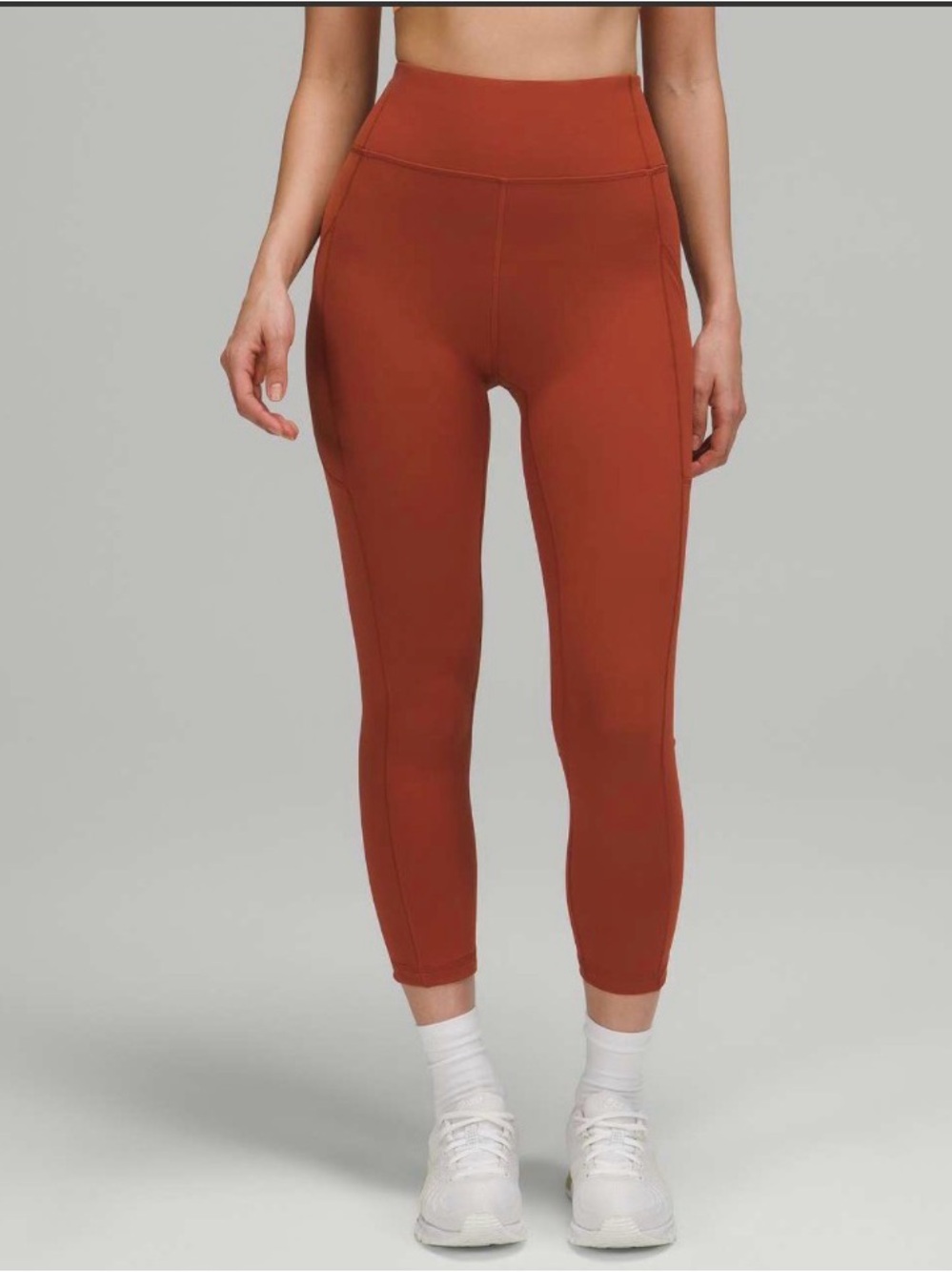 Lululemon Invigorate HR Crop 23" Cayenne